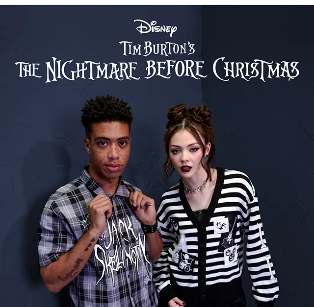 HT and Tim Burton's The Nightmare Before Christmas. Shop Now