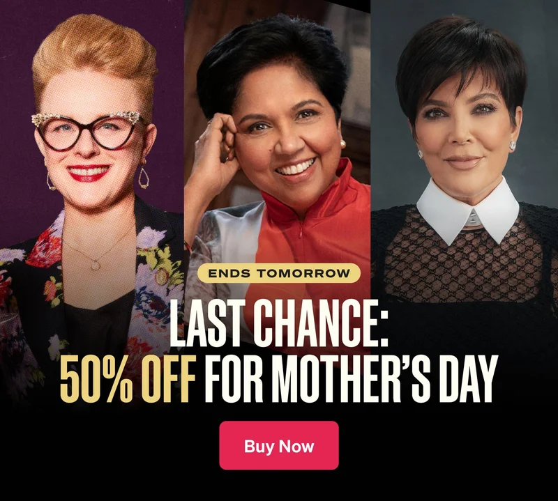 ENDS TOMORROW. LAST CHANCE: 50% OFF THIS MOTHER’S DAY. BUY NOW