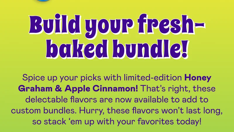 Build your fresh-baked bundle