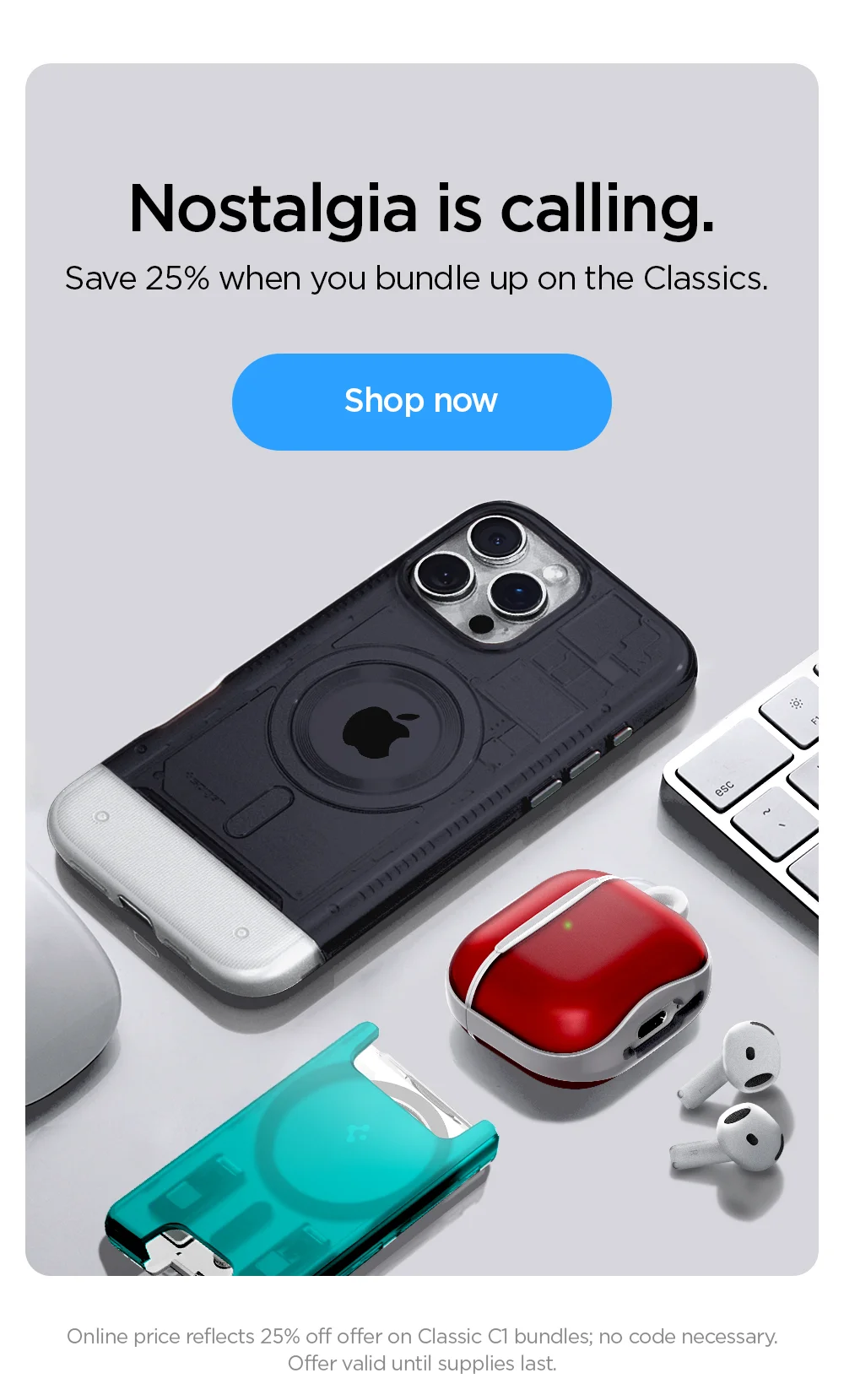 Nostalgia is calling. Save 25% when you bundle up on the Classics.