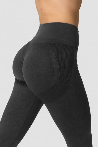 Image of Sculpt Seamless Tights Stone Wash Black