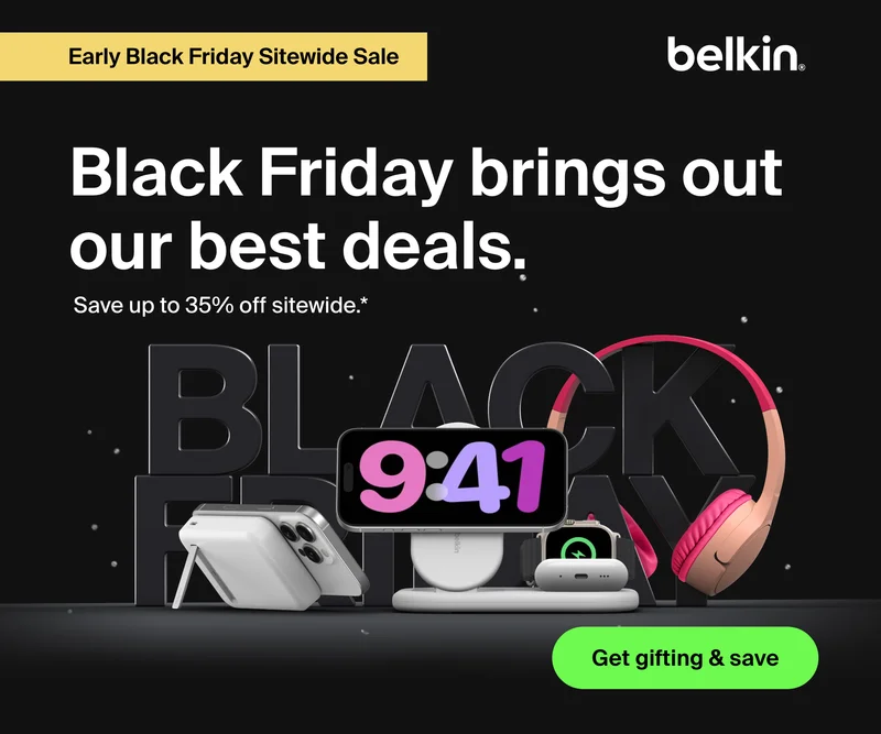 Get gifting with Belkin.