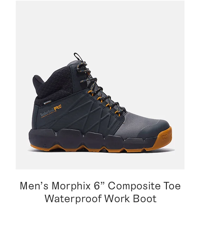 Men's Morphix 6 Inch Composite Toe Waterproof Work Boot