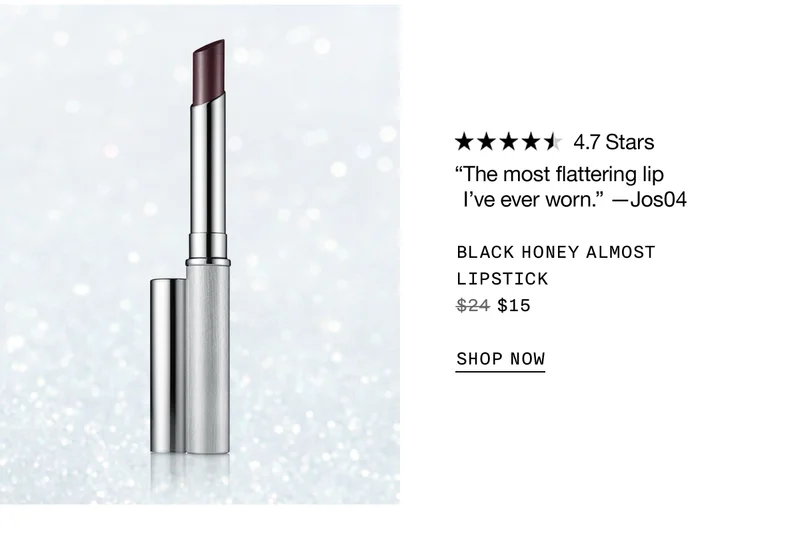 BLACK HONEY ALMOST LIPSTICK $15 SHOP NOW