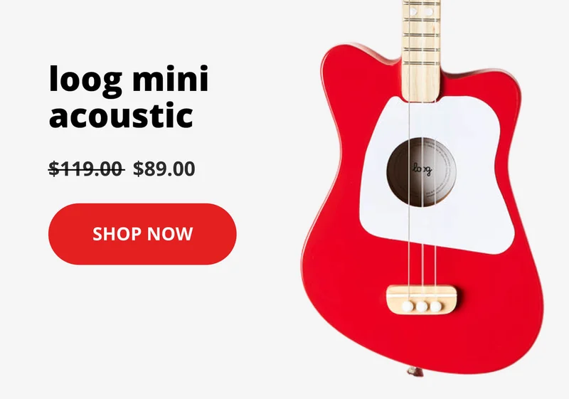 loog mini acoustic $89 -shop now