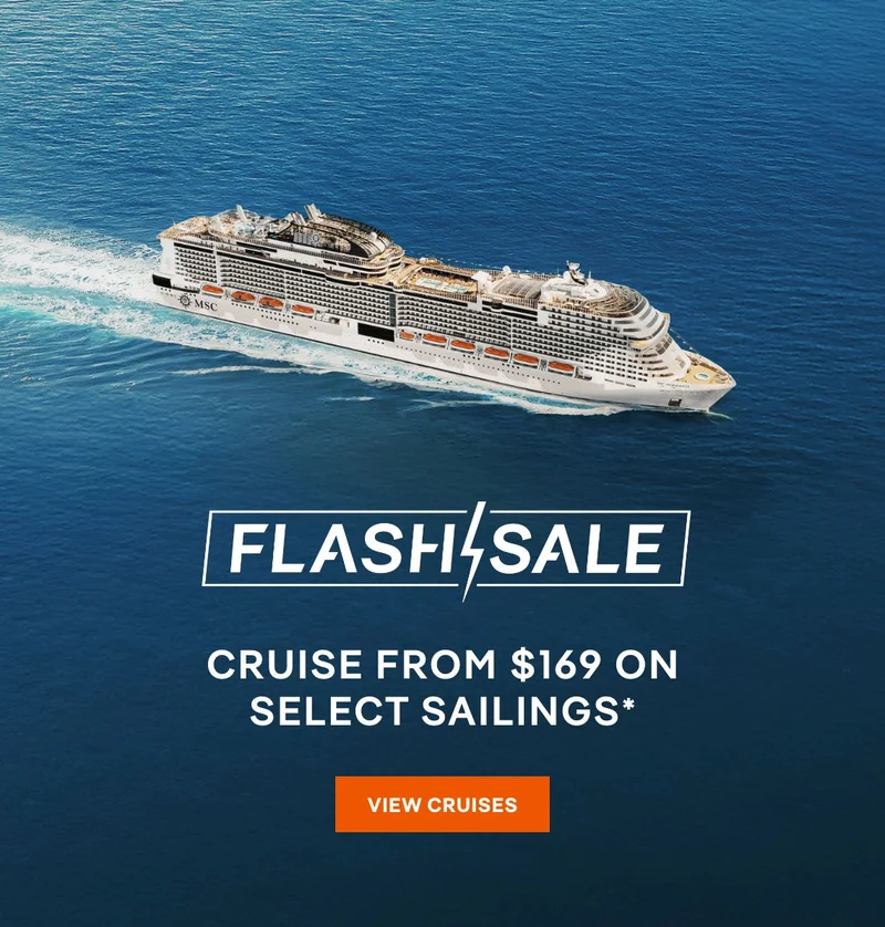 Flash Sale ⚡️ Cruises From $169* – Click to View Cruises & Book Now – All Taxes & Fees Are Included in Prices*