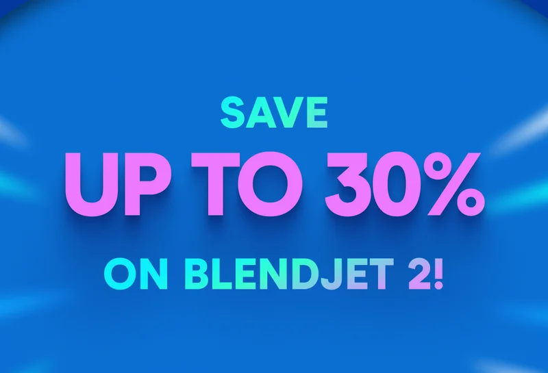 Shop our Amazon Store and save up to 30% on BlendJet!