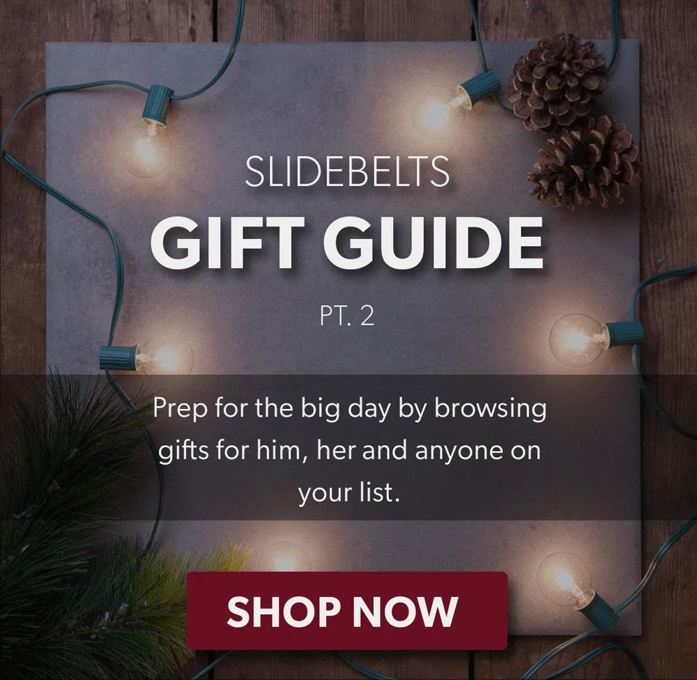 SLIDEBELTS GIFT GUIDE PT2