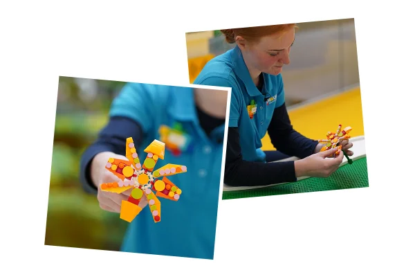 Build a bunch of LEGO® flowers