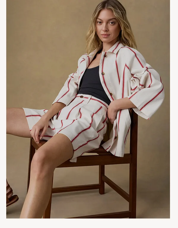 Tideweave Pleated Short
