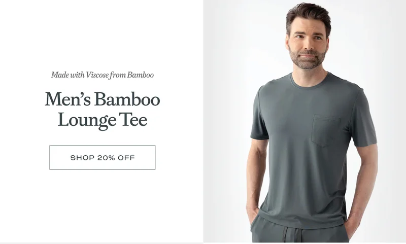 Men's Bamboo Lounge Tee