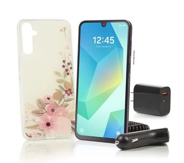 Tracfone 6.7" Samsung Galaxy A16 5G, 1500 Talk/Text/Data w/ Accessories