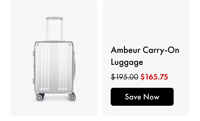 Ambeur Carry-On Luggage