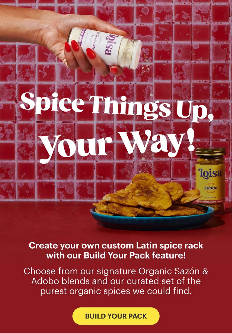 Spice Things Up, Your Way! BUILD YOUR PACK