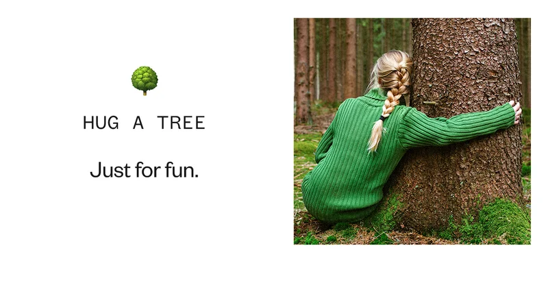 Hug a tree