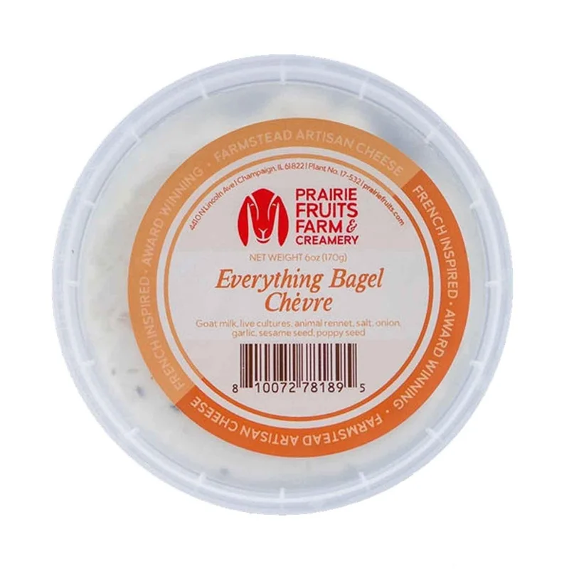 Chevre, Everything Bagel, 6 Oz