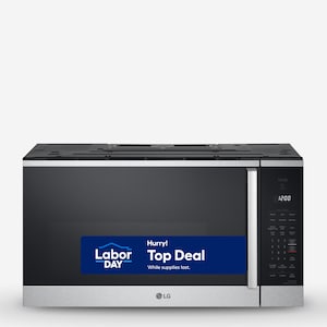 Up to 50% Off Select LG Microwaves