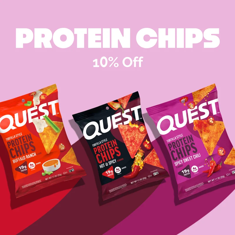 Quest Nutrition - 10% off Protein Chips