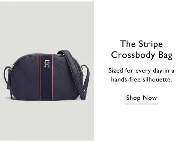 the stripe crossbosy bag Sized for every day in a hands-free silhouette. Shop now