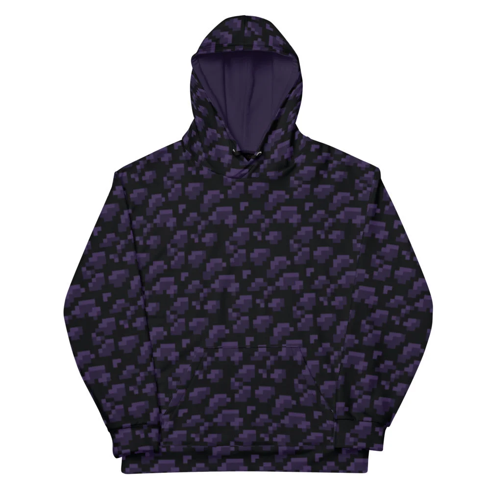Image of Minecraft Obsidian Hoodie