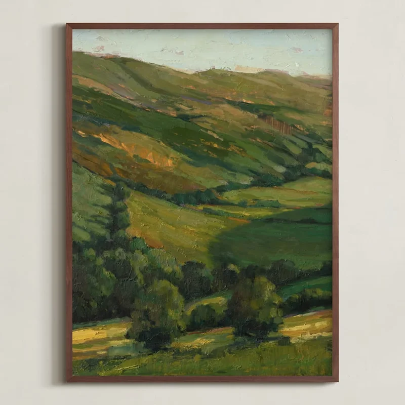 Green Valley 1 Limited Edition Fine Art Print by Wendy Keller | Minted