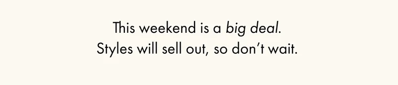 Shop All Sale