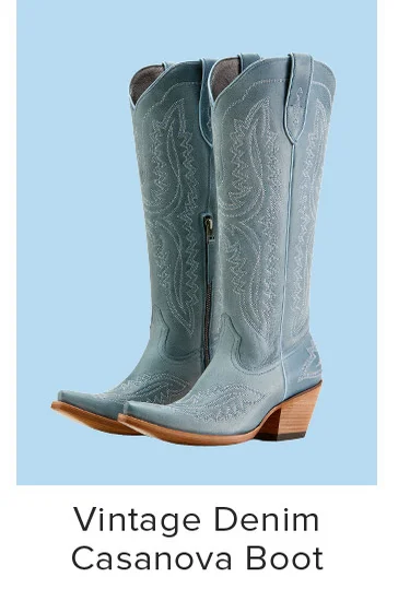 Vintage Denim Casanova Boot