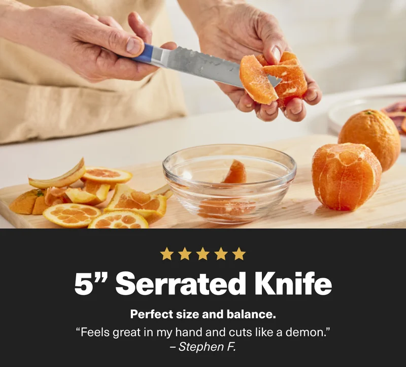 5" Serrated Knife