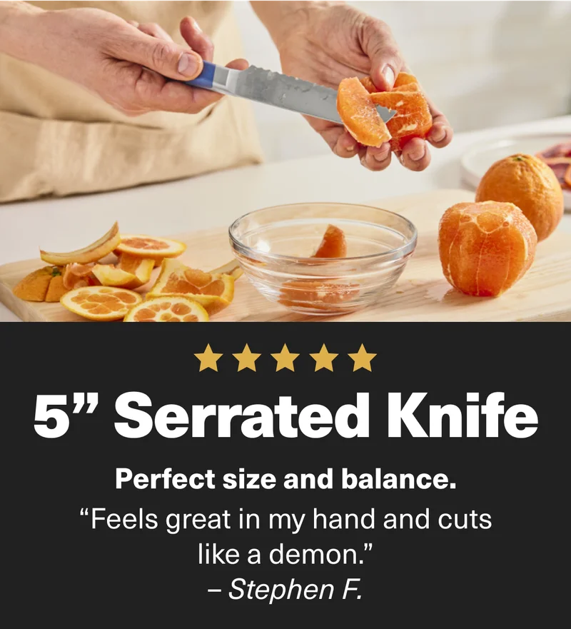 5" Serrated Knife