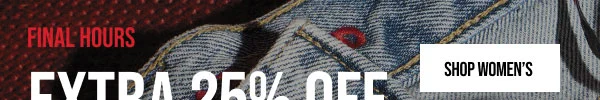 Extra 25% off Shop Women's