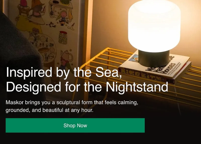 Inspired by the Sea, Designed for the Nightstand