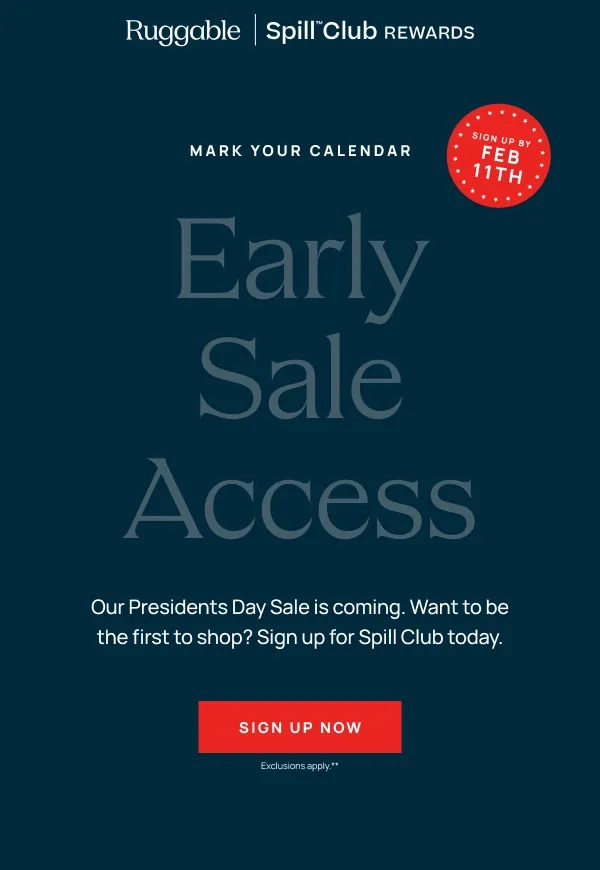 Save the Date - Early Black Friday Access