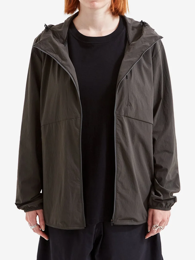 Image of Snow Peak Active Comfort Zip-Up Parka - Dark Olive