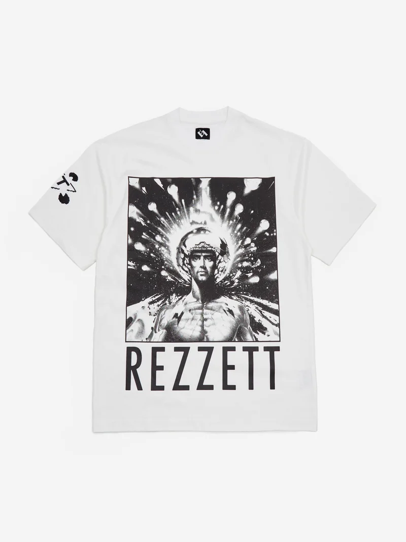 Image of The Trilogy Tapes TTT Rezzett Boshly T-Shirt - White