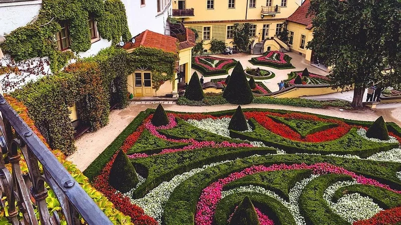 Image description: The Vrtba Garden in Prague.