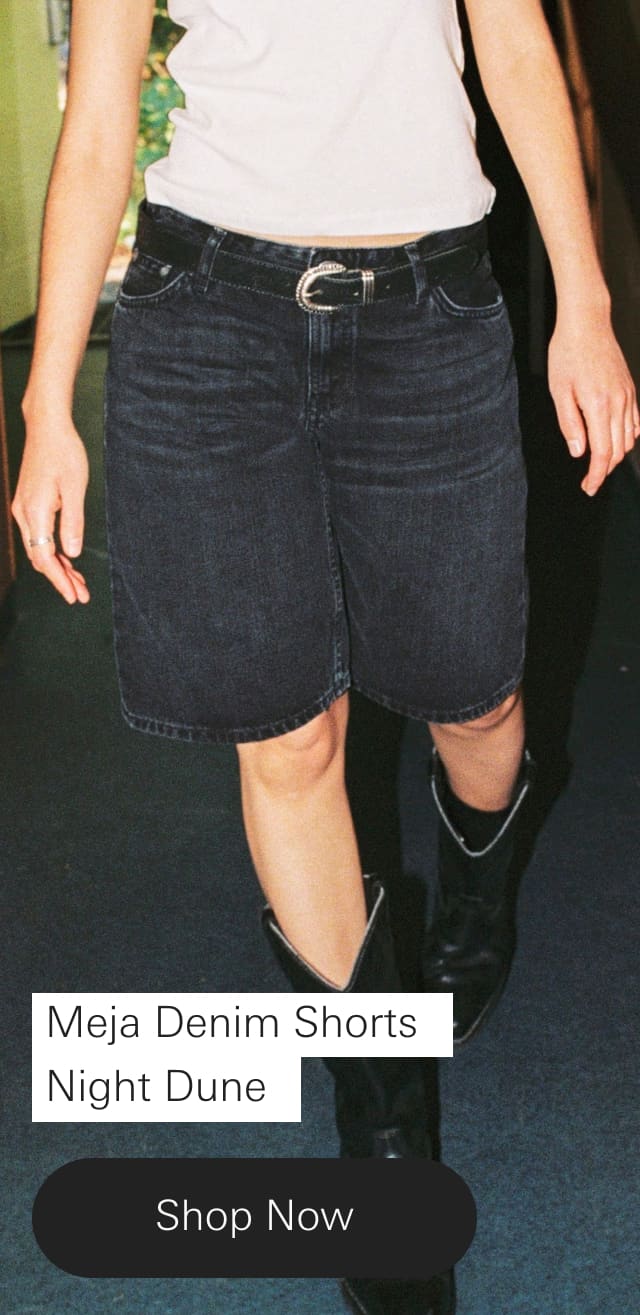 Meja Denim Shorts Night Dune