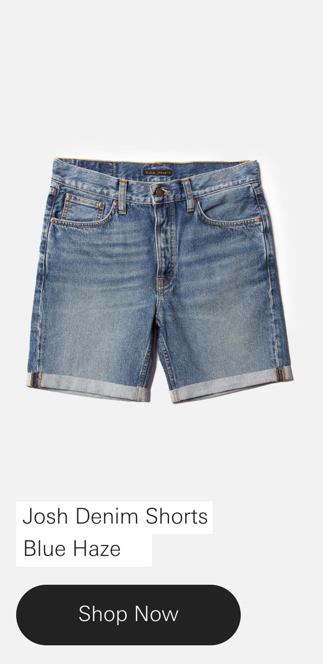 Josh Denim Shorts Blue Haze