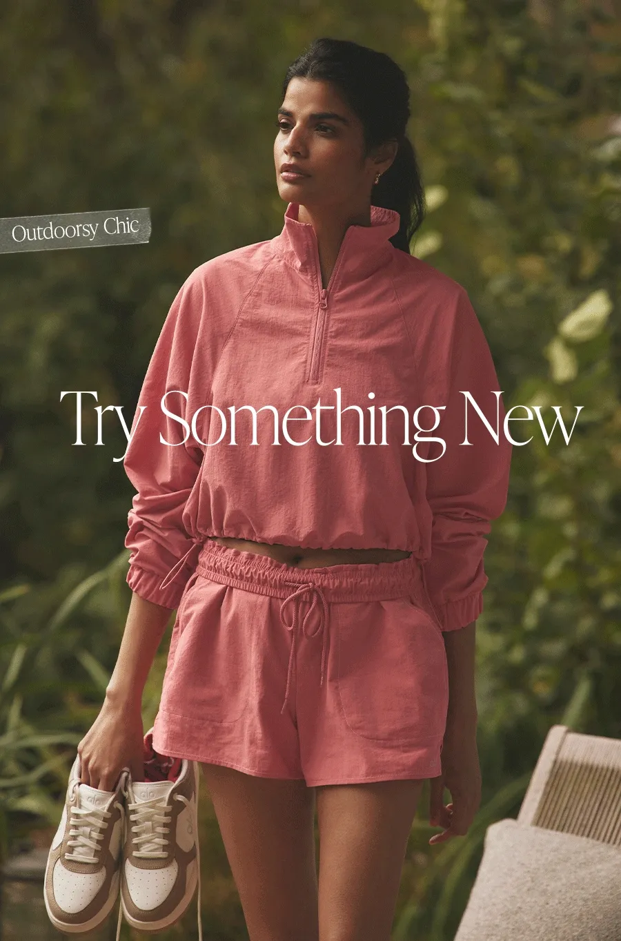 OUTDOORSY CHIC TRY SOMETHING NEW