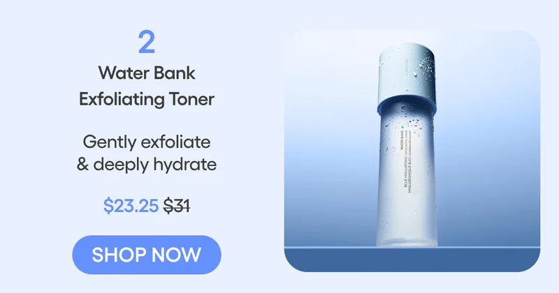 WATER BANK EXFOLIATING TONER