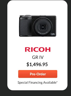 RICOH GR IV  $1,496.95  Pre-Order