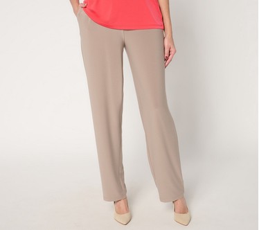 Susan Graver Regular LK Luxe Pull-On Pants with Pockets