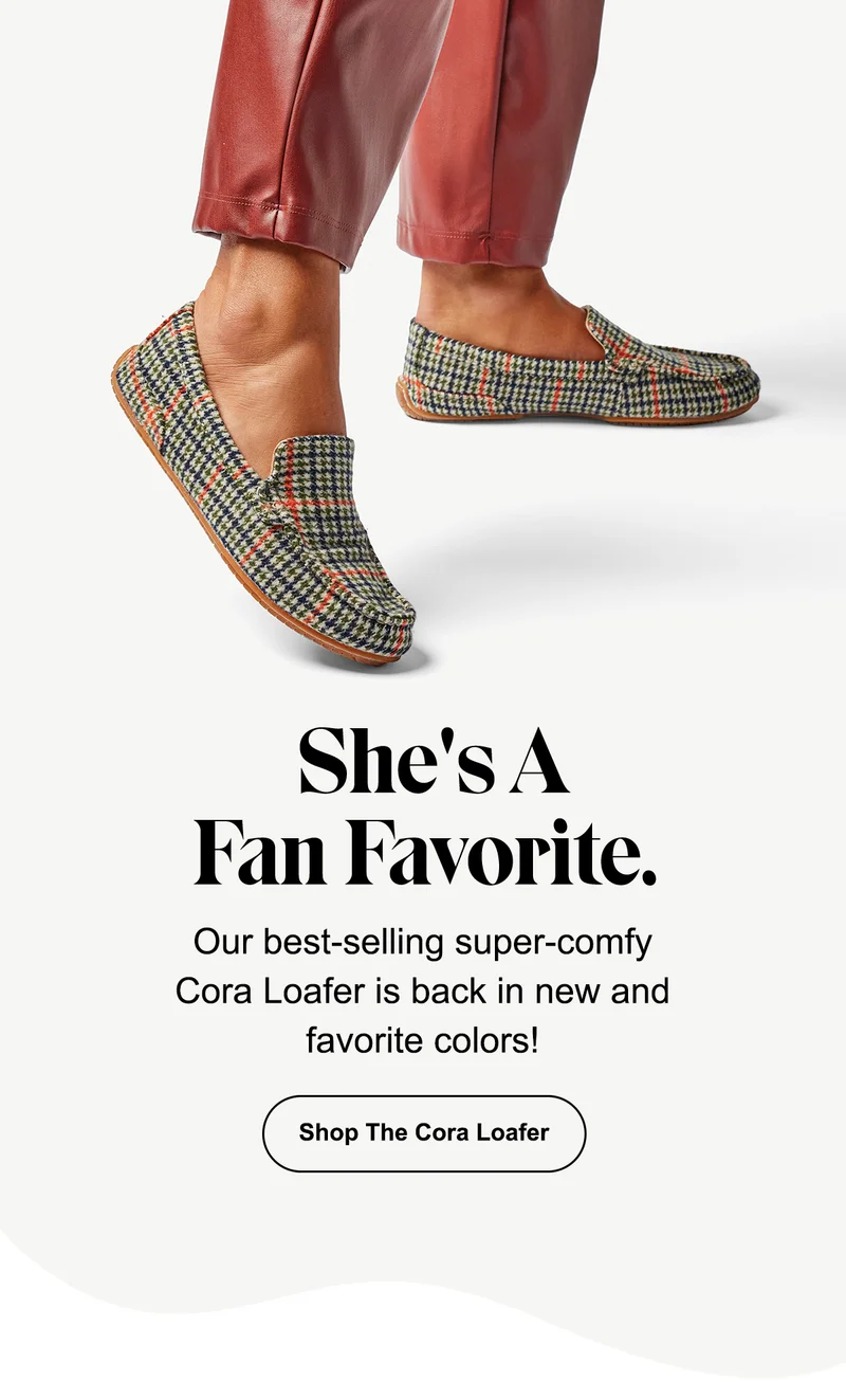 Shes a fan favorite - our best selling super comfy cora loafer is back in new and favorite colors