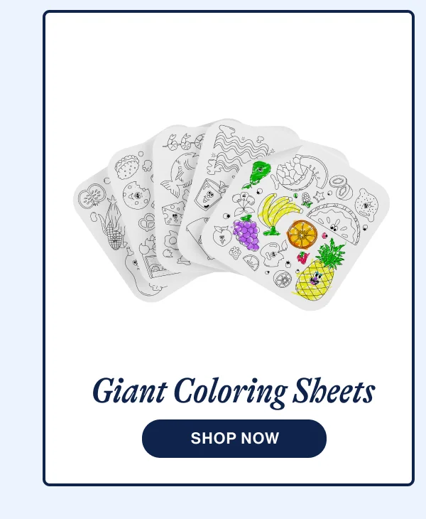 Giant Coloring Sheets. Shop Now