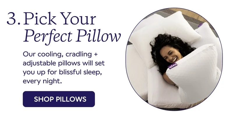3. Pick Your Perfect Pillow. SHOP PILLOWS
