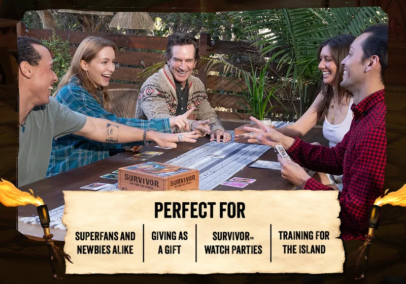 PERFECT FOR SUPERFANS AND NEWBIES ALIKE | GIVING AS A GIFT | SURVIVOR- WATCH PARTIES | TRAINING FOR THE ISLAND