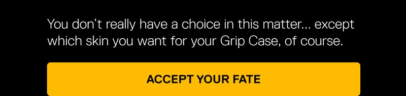 Accept your fate