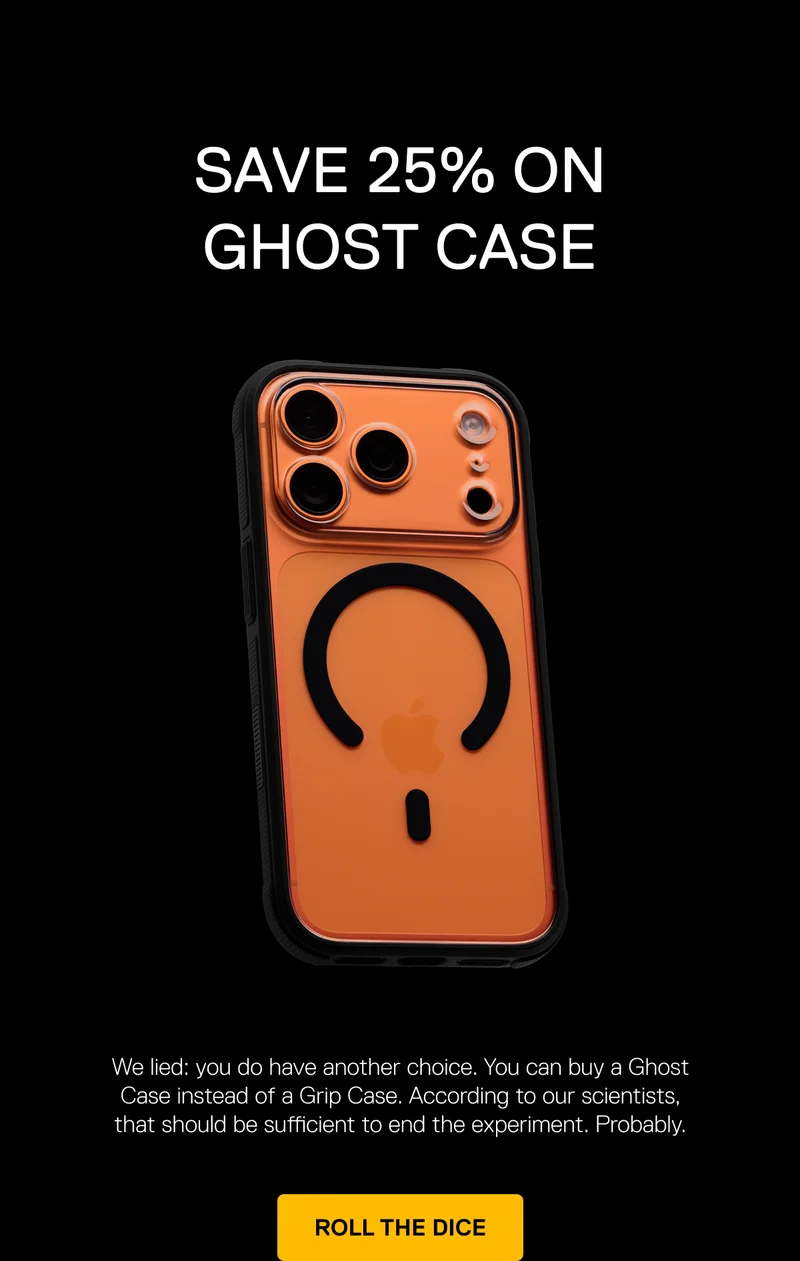 Save 25% on Ghost Case