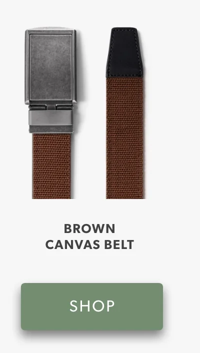 Shop Brown Canvas Belt