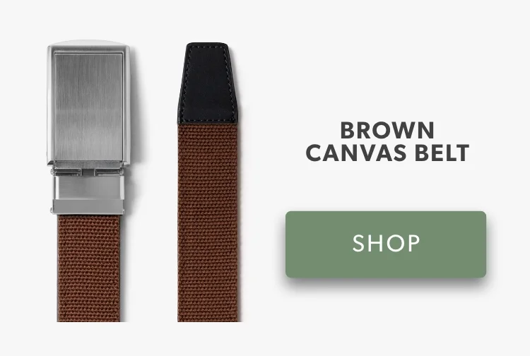 Shop Brown Canvas Belt