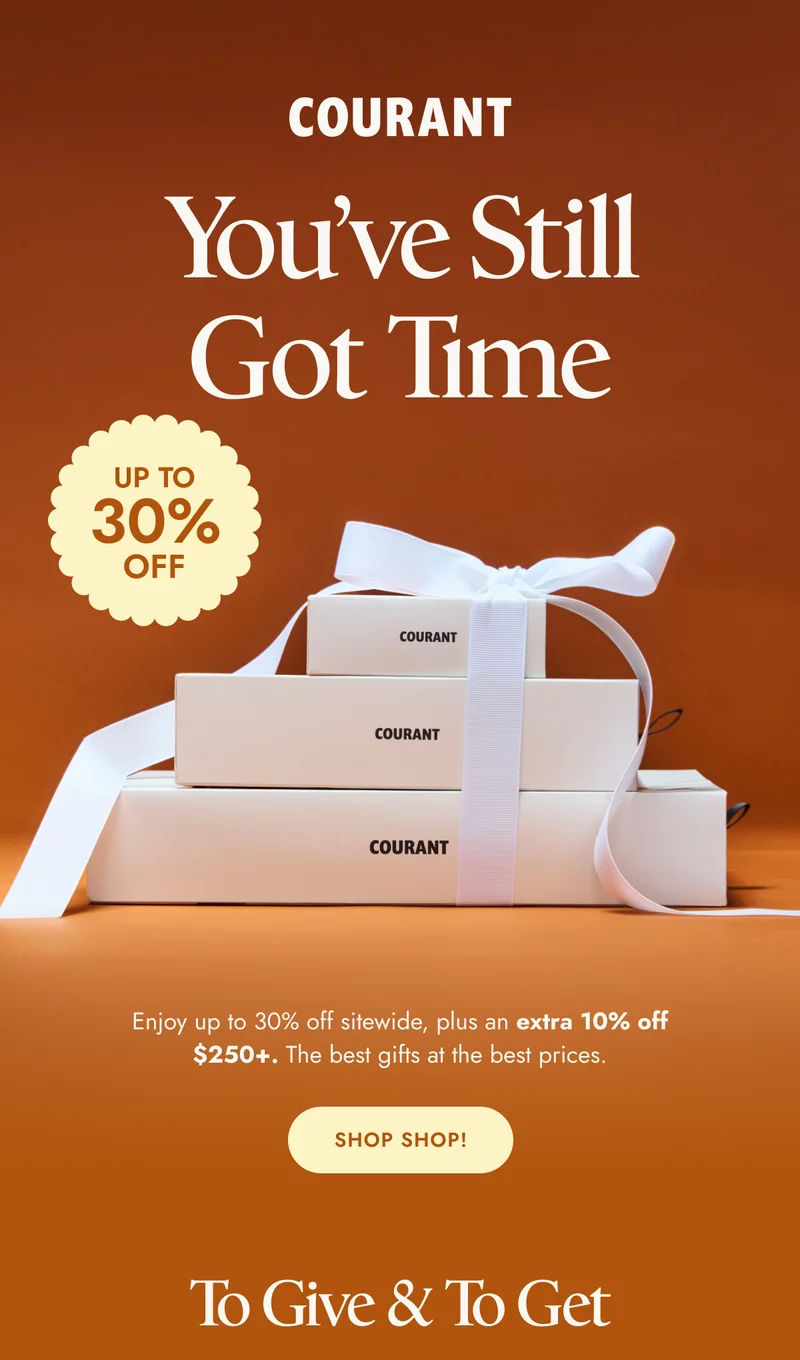 You’ve Still Got Time 30% Enjoy up to 30% off sitewide, plus an extra 10% off $250+. The best gifts at the best prices. shop shop!